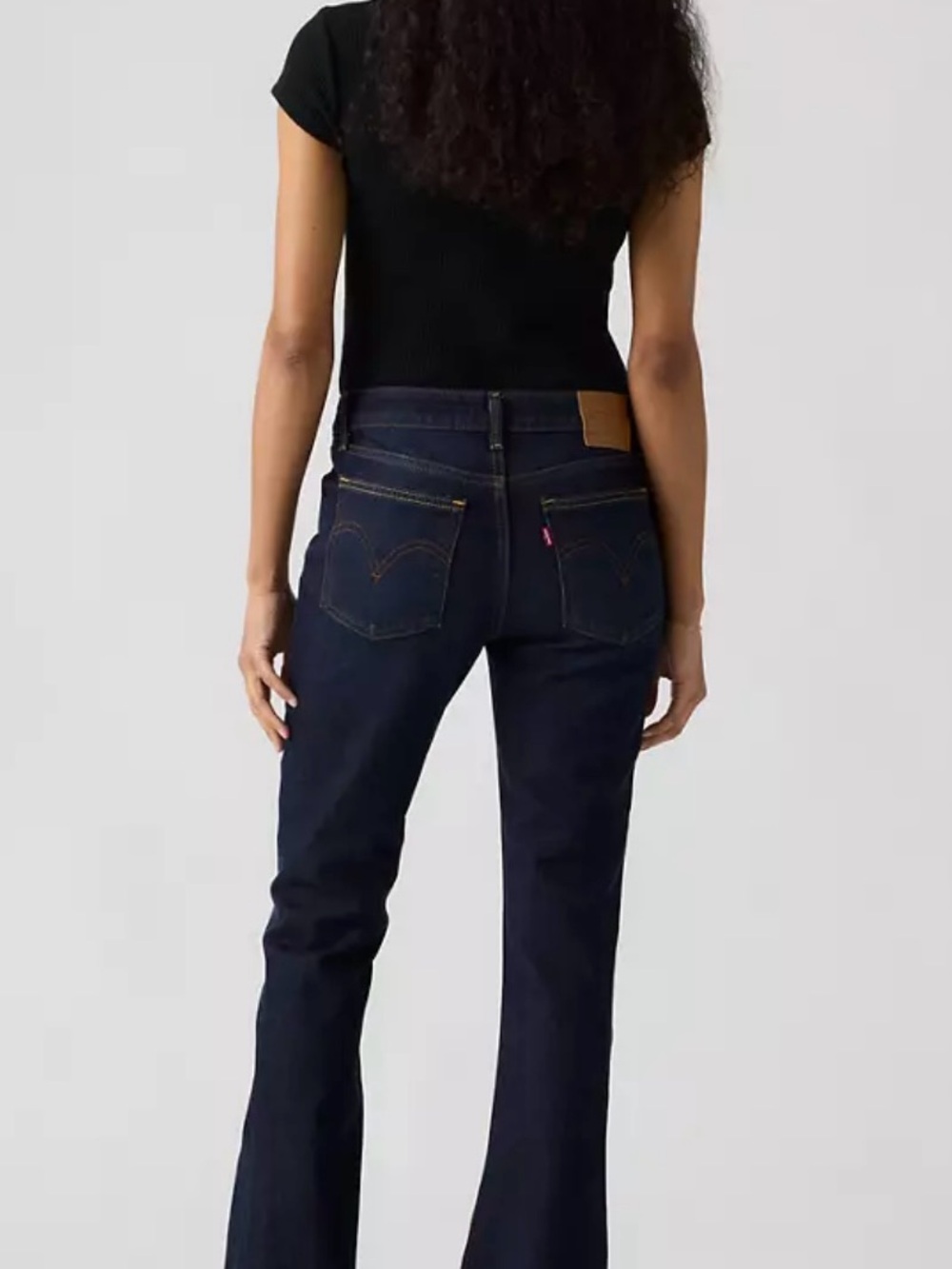 Levi's Women's Dark Indigo Flare Jeans